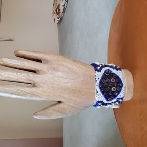 Beaded Cuff Bracelet